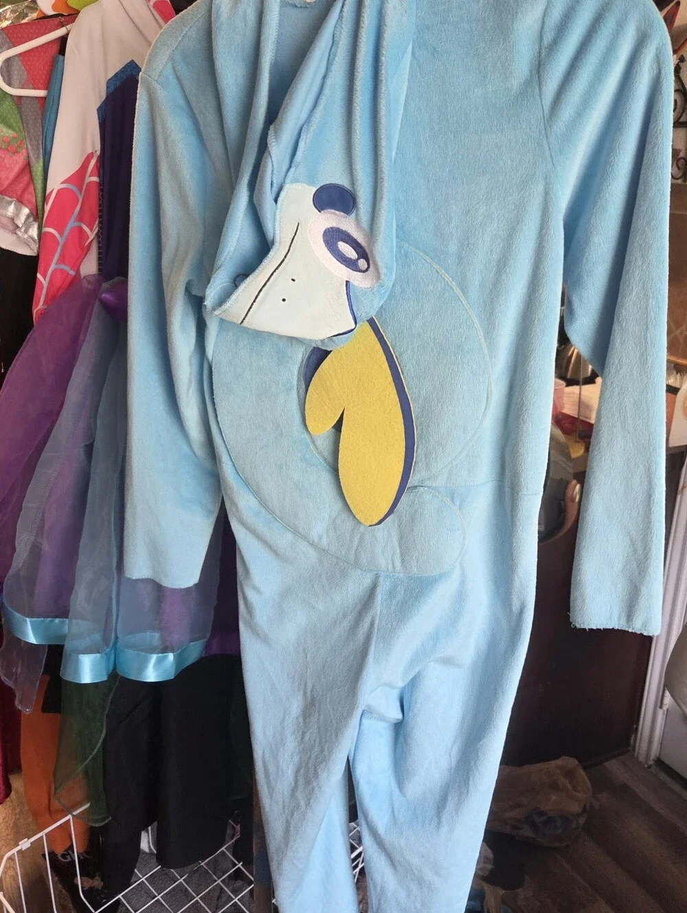 Pokémon Sobble child's hooded jumpsuit costume Medium Child 7/8